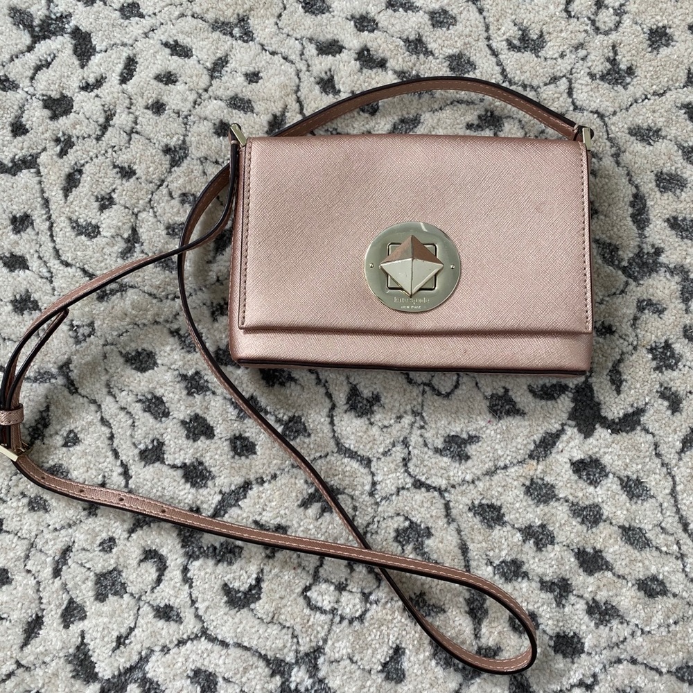 Rose Gold Kate Spade Crossbody